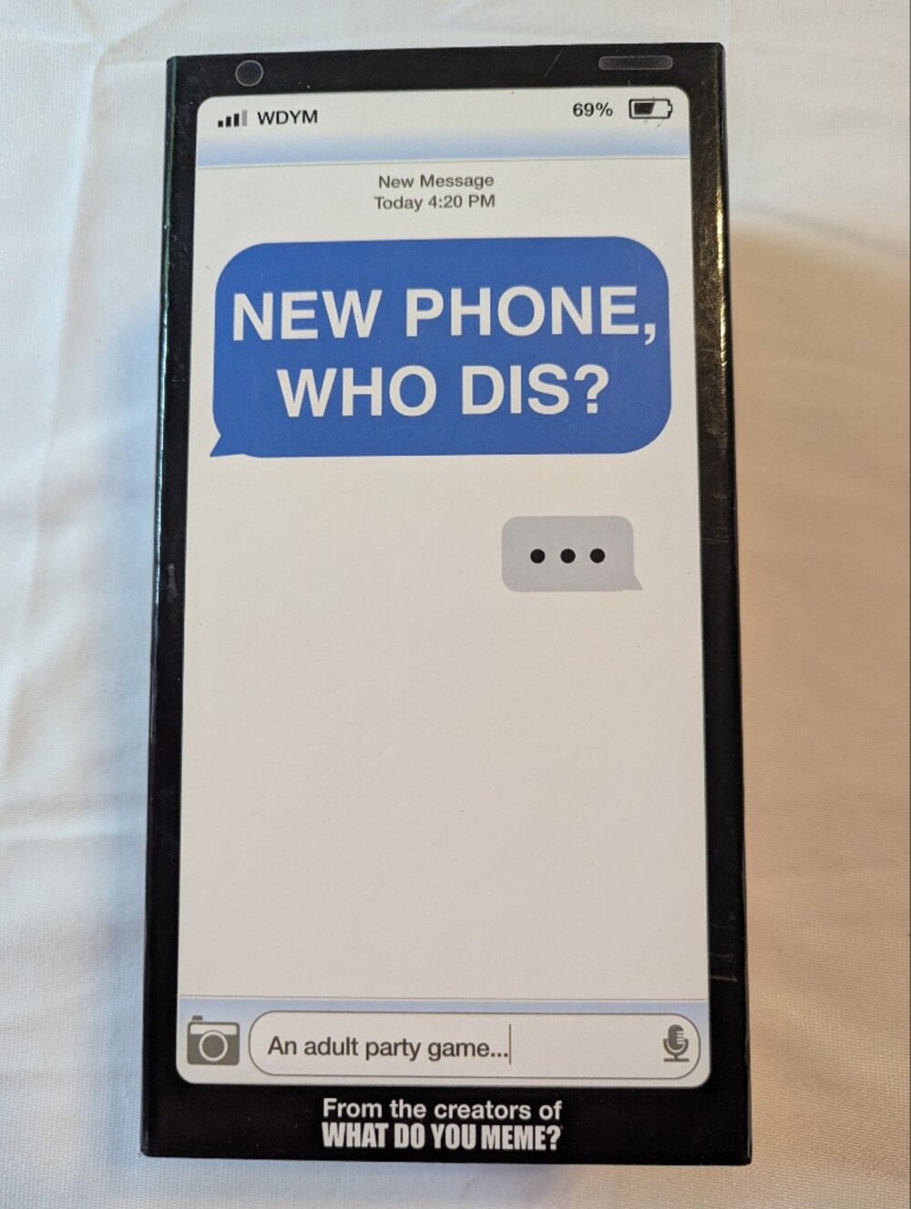 New Phone Who Dis? An Adult Party Game